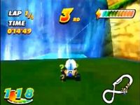 une photo d'Ã©cran de Speed Freaks sur Sony Playstation